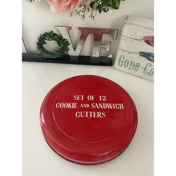 Cookie and‎ Sandwich Cutters Set of 12  In Box Japan Metal Vintage Collectibles - Picture 13 of 13